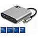 Ac7022 Adattatore Femmina Da Usb-c A Hdmi Con Pass-through Pd 60w, 4k, Usb-a - Foto miniatura 2