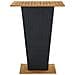 Tavolino Da T? Nero 80x80x110 Cm Polyrattan E Massello Acacia - Foto miniatura 3