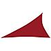 Parasole a Vela Oxford Triangolare 3x4x5 m Rosso - Foto miniatura 1