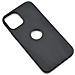 Custodia Tpu Silicone Cover Soft-case Per Apple Iphone 12 - 12 Pro Black - Foto miniatura 1