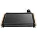 229 004 - Plancha Riscaldante Bilancia In Alluminio Con Rivestimento Antiaderente - 43x28cm - 2000w - Legno Chiaro - Foto miniatura 1
