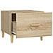 Tavolini Salotto 2pz Rovere Sonoma 50x50x40cm Legno Multistrato - Foto miniatura 3