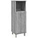 Armadietto Bagno Grigio Sonoma 30x30x95 Cm In Legno Multistrato - Foto miniatura 2