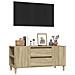 Mobile Porta Tv Rovere Sonoma 102x44,5x50 Cm Legno Multistrato - Foto miniatura 4