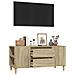 Mobile Porta Tv Rovere Sonoma 102x44,5x50 Cm Legno Multistrato - Foto miniatura 7