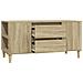 Mobile Porta Tv Rovere Sonoma 102x44,5x50 Cm Legno Multistrato - Foto miniatura 10