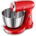 Frullatore Mixer Ed Impastatrice 3 In 1 350W 3.2L 5 Velocite Colore Rosso - Foto miniatura 2