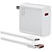 Hypercharge Original - Typ-c Kabel - 120w - Weiss - Schnellladegert Laden Reiseadapter Eu-stecker (mdy-13-ee) - Foto miniatura 1