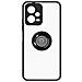 Cover Per Xiaomi Redmi Note 12 5g Anello Metallico Supporto Bordo Nero - Foto miniatura 1