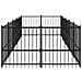 Gabbia Per Cani Da Esterno In Acciaio 9,38 M - Foto miniatura 3