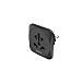 00223454 adattatore per presa di corrente Tipo E /F ibrido Universale Nero - Foto miniatura 4