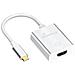 Mrcs194 Usb-grafikadapter 4096 X 3112 Pixel Silber (mrcs194) - Foto miniatura 1