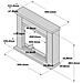 Cornice Caminetto Ugo Cenere Cornice Per Caminetto Struttura In Legno Mdf - Foto miniatura 2