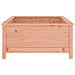 Fioriera Da Giardino 82,5x82,5x39 Cm In Legno Massello Douglas - Foto miniatura 3