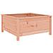 Fioriera Da Giardino 82,5x82,5x39 Cm In Legno Massello Douglas - Foto miniatura 5