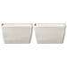 Set Di 2 Vasi Polvere Di Pietra Beige Chiaro 74 X 32 Cm Baris - Foto miniatura 2