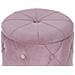 Set Di 2 Pouf Contenitore Pueblo Velluto Rosa - Foto miniatura 11