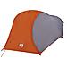 Tenda da Campeggio a Cupola 4 Persone Arancione Impermeabile - Foto miniatura 7