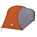 Tenda da Campeggio a Cupola 4 Persone Arancione Impermeabile - Foto miniatura 1