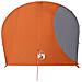 Tenda da Campeggio a Cupola 4 Persone Arancione Impermeabile - Foto miniatura 10