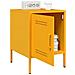 Comodini 2 Pz Giallo Senape 36x39x50,5 Cm In Acciaio - Foto miniatura 3