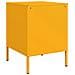 Comodini 2 Pz Giallo Senape 36x39x50,5 Cm In Acciaio - Foto miniatura 7