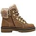 Wl Lace Boot Camel Stivaletti Tessile Scarpe Donna Marrone Eu 39, 1-26264-43 310 - Foto miniatura 3