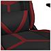 Sedia Gaming Nero e Rosso Vino in Similpelle - Foto miniatura 2