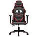 Sedia Gaming Nero e Rosso Vino in Similpelle - Foto miniatura 10