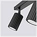 Lampada A Soffitto Karbon 3l Nero Sl. 1581 - Minimalista Lampada Da Soffitto Nero 16.5x45x6.5 Cm - Foto miniatura 7
