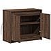 Credenza con LED Rovere Marrone 72x34x61 cm Legno Multistrato - Foto miniatura 4