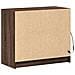 Credenza con LED Rovere Marrone 72x34x61 cm Legno Multistrato - Foto miniatura 5