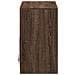 Credenza con LED Rovere Marrone 72x34x61 cm Legno Multistrato - Foto miniatura 6