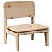 Sedie Da Giardino 2pz 60x52,5x72 Cm Legno Massello Di Pino - Foto miniatura 3