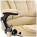 Lusso Casadino -  Sedia Da Ufficio Massaggiante Crema In Similpelle - Foto miniatura 8