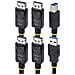 Cavo KVM con doppia porta DisplayPort e USB 5 Gbps da 1,8m, 4K 60 Hz, DP 1.2 e cavo combinato USB per switch KVM a doppio monitor - Foto miniatura 3