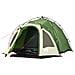Tenda a Cupola da Campeggio 3 Persone Verde a Rilascio Rapido - Foto miniatura 4