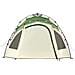 Tenda a Cupola da Campeggio 3 Persone Verde a Rilascio Rapido - Foto miniatura 5