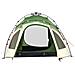 Tenda a Cupola da Campeggio 3 Persone Verde a Rilascio Rapido - Foto miniatura 7