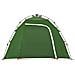 Tenda a Cupola da Campeggio 3 Persone Verde a Rilascio Rapido - Foto miniatura 8