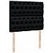 Struttura Letto Pouf con Materasso Nero 120x200 cm in Tessuto - Foto miniatura 9