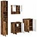 Set di mobili per il bagno 4 pcs Legno vecchio 61 x 35 x 64 cm - Foto miniatura 1