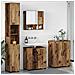 Set di mobili per il bagno 4 pcs Legno vecchio 61 x 35 x 64 cm - Foto miniatura 2