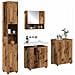 Set di mobili per il bagno 4 pcs Legno vecchio 61 x 35 x 64 cm - Foto miniatura 3