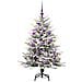 Albero di Natale artificiale preilluminato con set di palline - Foto miniatura 3