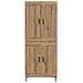 Credenza 2 pcs Rovere artigianale Legno multistrato - Foto miniatura 8