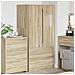 Mobile da Bagno con cassetto Rovere Sonoma 79,5 x 49 x 156 cm - Foto miniatura 2