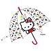 Hello Kitty Ombrello Pvc Poe Creeper Bambine Ragazzeombrellino Parapioggia - Foto miniatura 1