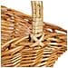 Cesto In Vimini Marrone 24x18x8/11/22h Cm - Foto miniatura 5