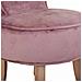 Sgabello Imbottita In Legno Rosa 45x46x36/58h - Foto miniatura 7